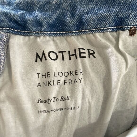 ‎Mother The Looker Ankle Fray Jeans - Picture 10 of 10